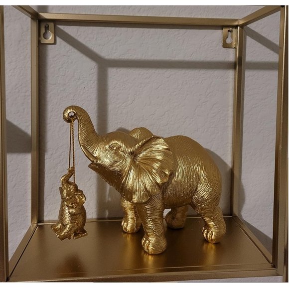 Elephant Jungle Decor African Animal Safari Figurine Mantel Table Decoration New - Picture 1 of 4